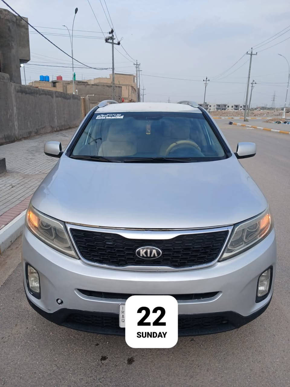 كياء سورنتو 2014 مكينه 6 سلندر 7 راكب سياره جاهزه تخم تاير حداده مكينه مكفول بيه صبغ حزام السعر 120 وبيه مجال ذا اكو مراوس اراوس رقم مثنى باسمي ..
‏‪0788 980 1548‬‏
