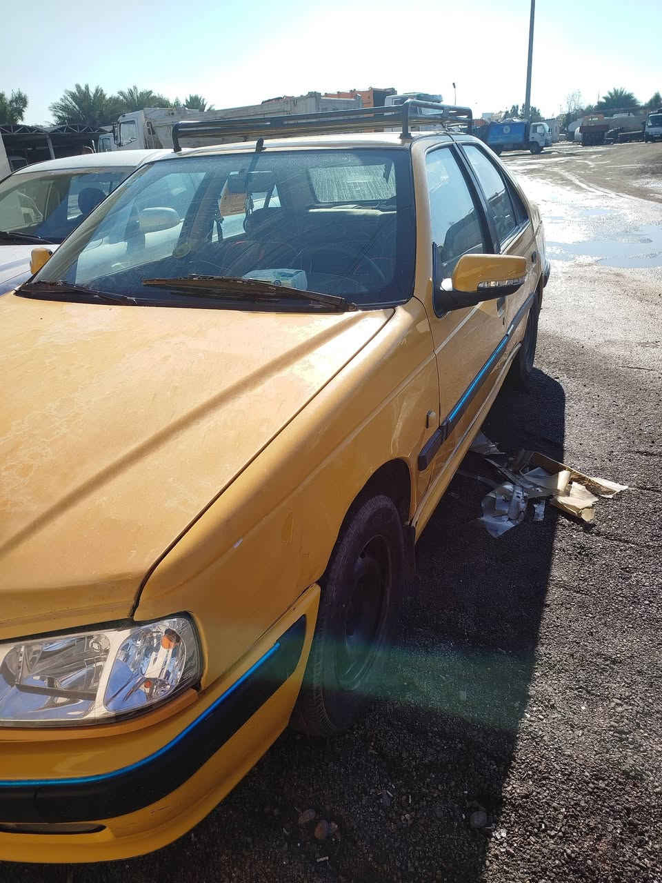 السلام عليكم
بيجو بارس 2011
السيارة محرك وكير مكفول 
صدر امامي خلفي نضاف
تبريد شغال ثلج تايرات نضيفات السيارة مسويلهة ادامة كاملة مصار شهر 
نقوصاتهة بس كشن السايق طاگ وبطاين شوية تعبانات 
سيارة مصفرة هيئة وغرامات رقم انكليزي جديد سنوية ساقطة بهاي السنة شرط التحويل
مكاني بغداد / الاسكان المنصور
سعر السيارة ب 34 وبيهة مجال 
***********
