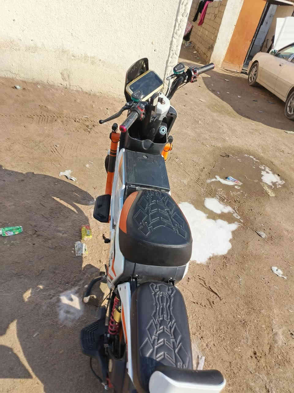 سلام عليكم دراجه للبيع x99 المكان البصره الزبير قرب خطوه لامام علي موصفات فول كهربائياته كله شقاله
سعر 425 لاستفسار ***********  واتساب +اتصال
