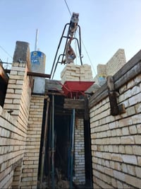 ونج تصعيد مواد البناء طابوق رمل اسمنت شتايكر زميج بلوك في جميع مناطق ب...