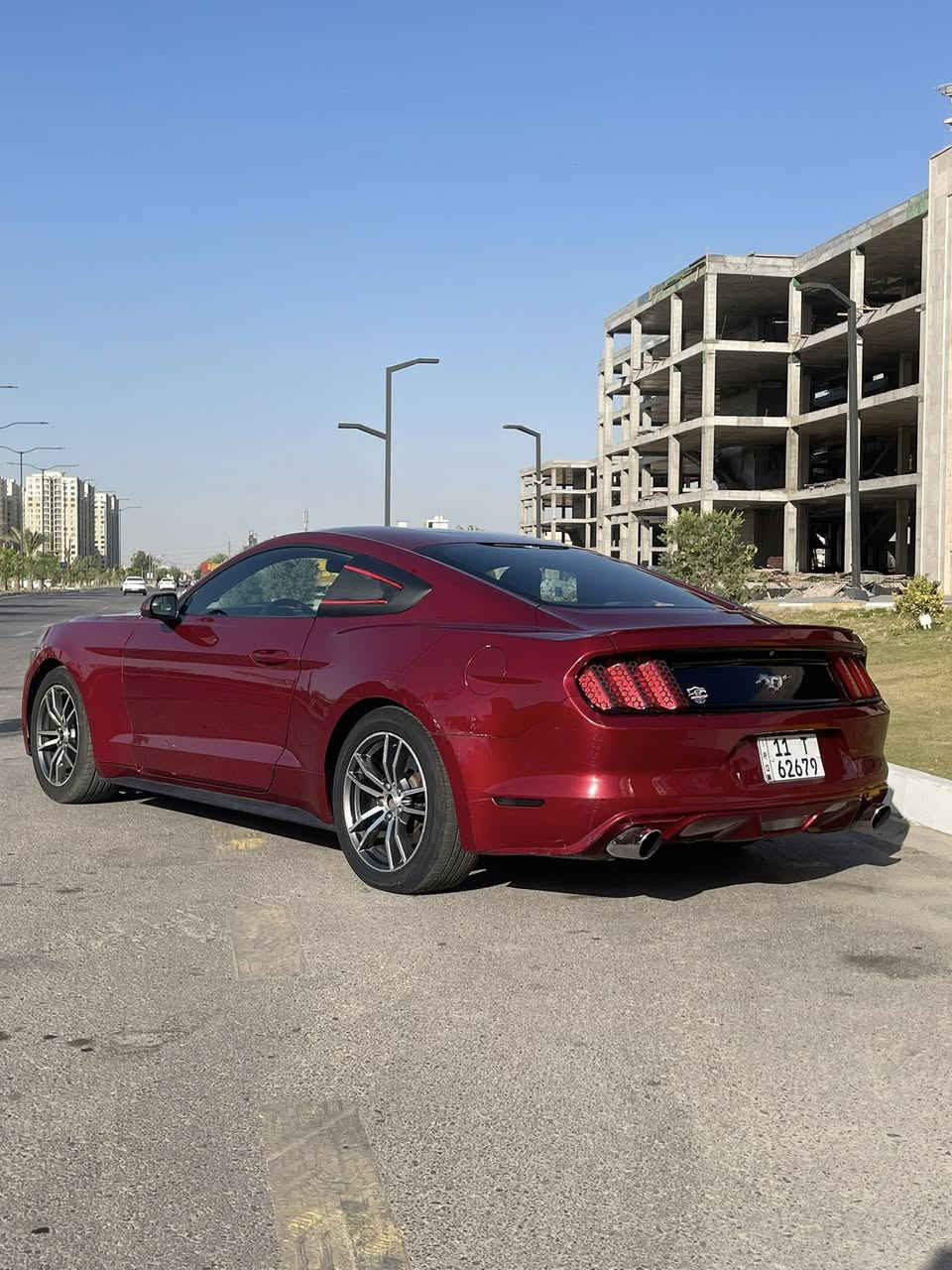 سلام وعليكم فورد موستنك ٢٠١٧ ايكو بوست
مكينه 2300 تيربو 
تخم تاير جديد 
نوزلات جديده 
بلاكات جديده 
عبوه فيت بم جديده
السياره عليه ادامه كامله
عليه شوته ايرايد 
كروز بورلا 
عطاس
سياره بيه برمجه طلقات 
بيه ملاحضات بسيطه 
*********** بغداد حي الجهاد

