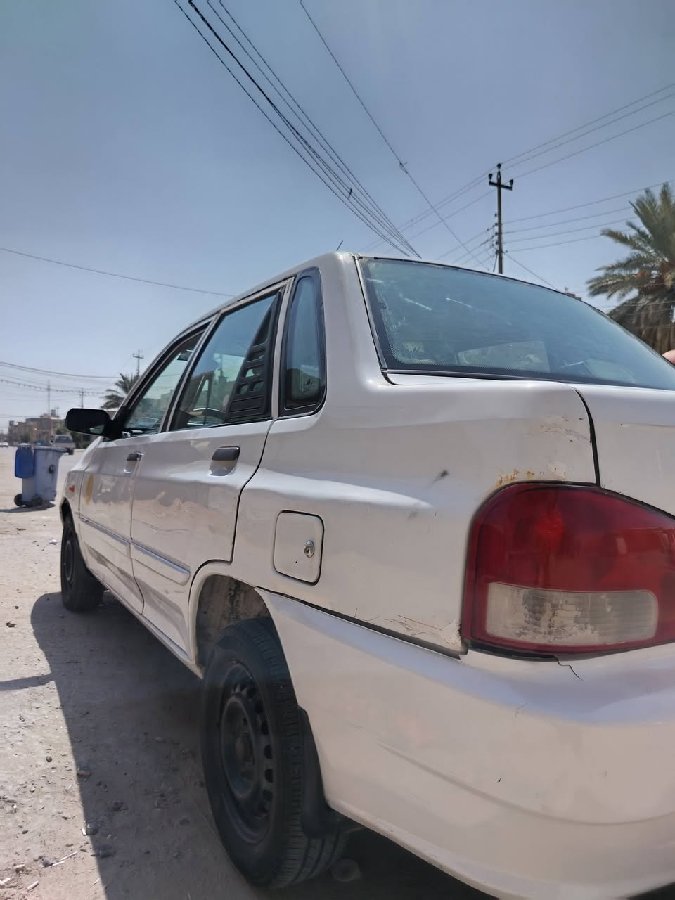 السلام عليكم
سايبة للبيع موديل 2010 رقم جديد انكليزي كربلاء
مكينة نضيفة بدون تنقيص
صبغ جاملغ امامي +شوية من البنيد +بيها صبغ بل ذيل
بيها خياس قليل جوة رجل السايق والبصفه 
صدر جديد +بوربرنات جديدة +زوج تايرات امامي جديدة
كهربائيات كاملة شغالة كلة جديد
السعر 28بيها مجال 
العنوان كربلاء الحر
للاتصال *********** غير متواجد على الواتساب
