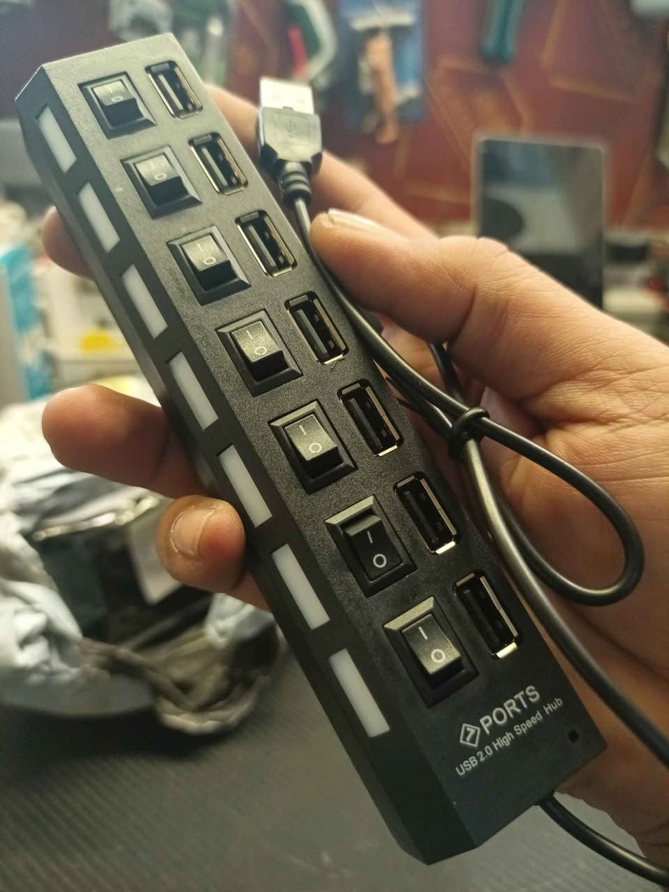 موزع USB 2.0 عالي السرعة (USB 2.0 Hub) 7 منفذ بغداد, العراق


**إذا كنت صاحب هذا الإعلان وتريد حذفه لأي سبب، رجاءا أرسل رسالة إلى الدعم الفني**