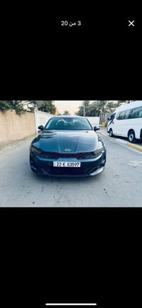 KIA K5   موديل 2021 وارد امريكي  حادثها خشم البنيد وجاملغ سرقة السيارة...