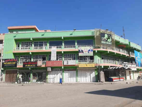 سلام عليكم ....
قاعات العدد 2 للايجار المساحه 400 متر لكل قاعه  طابق ثاني والطابق الثالث ركن مطله على ثلاث شوارع تجاريه موقع مميز بغداد منطقة العبيدي شارع الجامع العبيدي تصلح قاعات مناسبات وتصلح معهد تدريسي وتصلح مخزن وتصلح عياده  الاستفسار الاتصال على الرقم ابو رسول الشمري :***********
