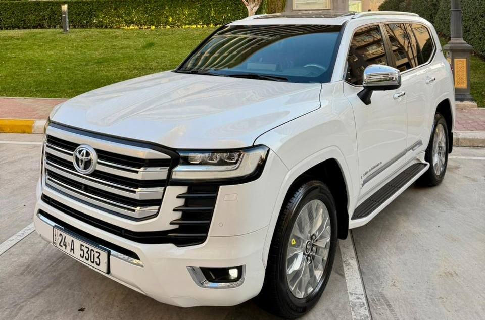 تويوتا لاندكروز 2022 VXR Twin Turbo الممشى 52,000 كم VXR توين توربو ضمان شركة جيهان كل غراض بلادي موجود كاميرات عدد 5 ماشية 46,000 كم

💎 ســعــر ✅ ::  الــرد تلقائي📮

المواصفات
محرك 6 سلندر 3.5L توربو
فتحة سقف سلايد
3 شاشات أمامية
شاشات ترفيه خلفية
مقاعد جلد
مقاعد كهربائية
مقاعد أمامية تبريد
تبريد وتدفئة أمامي وخلفي
بصمة الأبواب
صندوق كهربائي
مصابيح LED وزينون
7 ركاب
شحن وايرلس
حساس أمامي وخلفي
حجم العجلات 20 inch

الحالة
مكفولة كفالة عامة من الدعامية إلى الدعامية
بدون صبغ، بدون بارد، بدون رصعات، بدون شخط
الدعاميات بدون صبغ، رمل ما بيه، لحية بدون صبغ
محرك وقير بشرط لم يفتح
السيارة نظيفة جداً كلشي على بلد لوك
سنوية زنكة جديدة مدفوعة لغاية 2029
باسمي السنوية بشرط التحويل والخرامة
السيارة بدون أي دينار مصرف
رقم شيمالي
لتحويل يوم واحد والوكالة حاضرة

رقم صاحب السيارة 
***********
