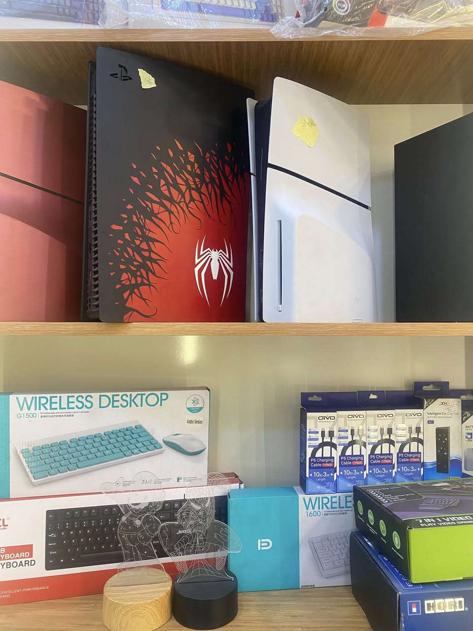 ضمان لمدة عشر ايام استبدال
قسم فايف❤️‍🔥

1/فايف سلم 650

2/فايف فات ب550

قسم الفور❤️‍🔥

1/فور برو مهكر290 مع 20 لعبه🔒

2/فور سلم مهكر250 مع 10 العاب🔒

3/فور فات مهكر ب 210 مع 10 العاب🔒

قسم فور اونلاين ❤️‍🔥

1/فور برو اونلاين 250  مع حساب🔒

2/فور سلم اونلاين 210 مع حساب🔒

3/فور فات اونلاين 175 مع حساب🔒

قسم اكس بوكس❤️‍🔥

1/اكس بوكس سيريس اس ب340🔒

2/ون اكس ب195

3/ون اس تيرا175

4/ون اس نص تيرا150

5/ ون فات120

6/اكس بوكس360 ب110

*بلي ثري ب135. دبل جوستك وهارد  خارجي❤️‍🔥

*بلي تو ب60  دبل جوستك❤️‍🔥

اسعار ثابته

مكان بغداد الحريه الاولى شارع جنابيز


**إذا كنت صاحب هذا الإعلان وتريد حذفه لأي سبب، رجاءا أرسل رسالة إلى الدعم الفني**