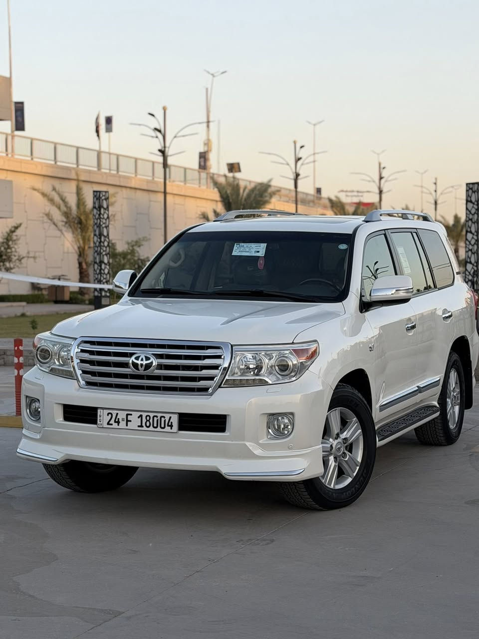 الســـلام علــــــيـــكم
لاندكروزر VXR 5700

(   2013   )

انضف واجدد لادنكروزر ممكن تشوفها ماشيه 159km حقيقي وشرط الفحص

كـــفالـــة عــــامـــة

كير مكينه كـــفالـــة

صدر تايرات كـــفالــة

فــــول الــــفول للاخير

مري قلاب

كشن تدفئه تبريد 

خزن ميموري

صندوك كهرباء

سترين كهرباء

ثلاجة

فتحة

حساس امامي خلفي

شتريد مواصفات بيها

تحويل ثاني يوم

مــكاني بغداد الدورة📍

للستفسار 

***********☎️

الــــسعر (   375    ) وبيها مجال للطــيبين

ترهم مراوس حسب القناعه
