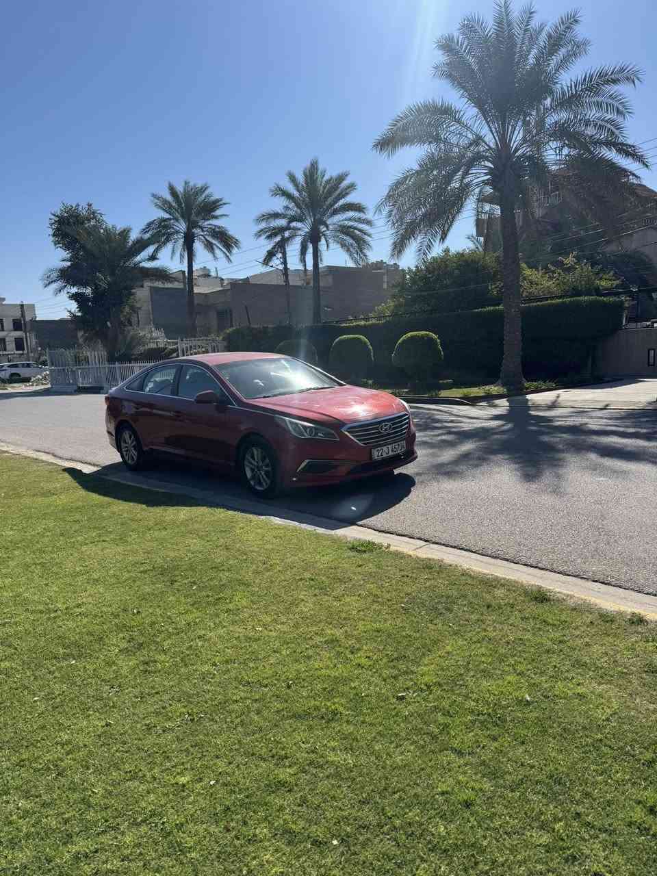 السلام عليكم للبيع سوناتا 2017 وارد امريكي حادث جاملغ وبنيد كير مكينه مكفولات على الشركه ماشيه 88000 مكان السياره بغداد حي الجامعه للاستفسار *********** سعر 115 بيهه مجال رقم اربيل
