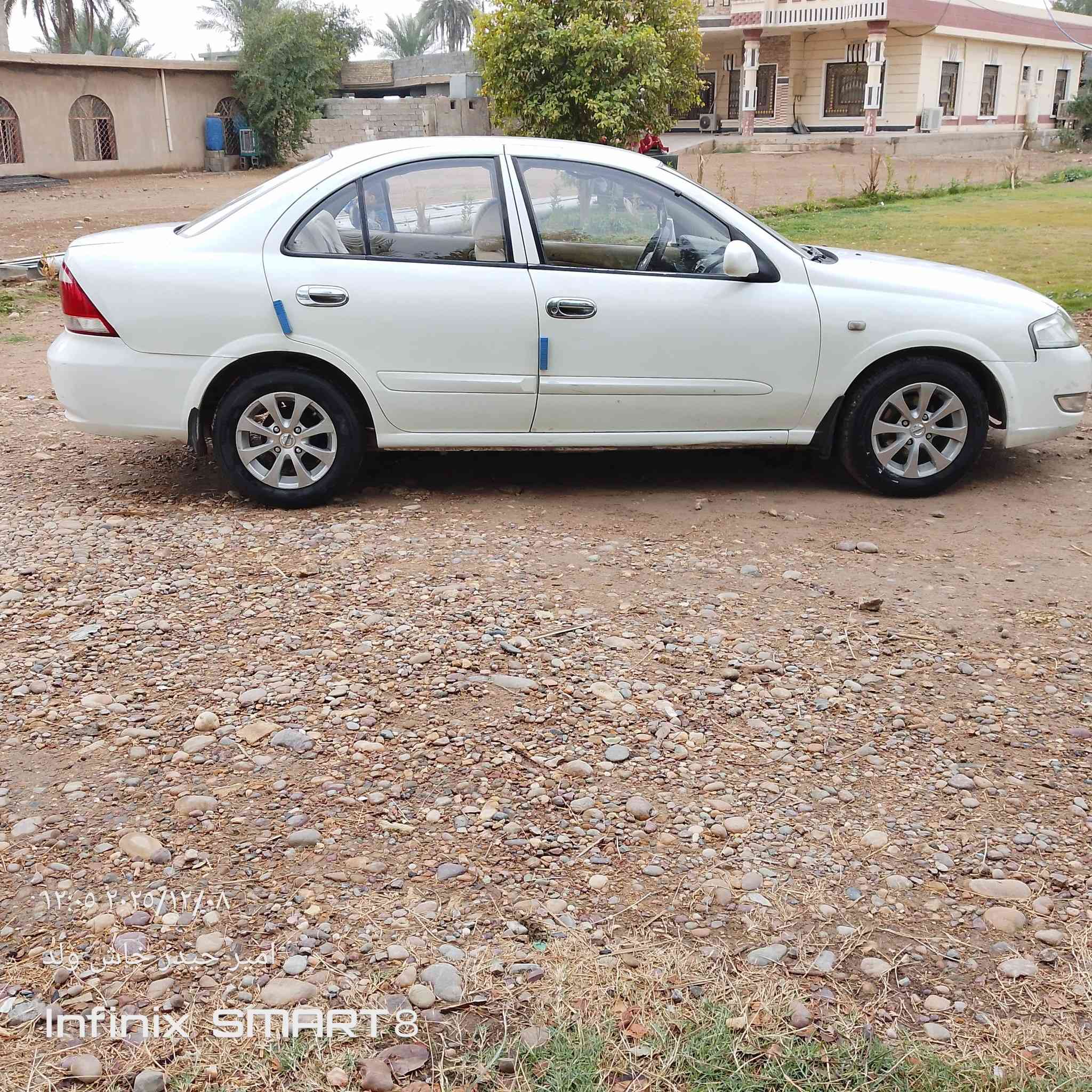 السلام عليكم نيسان صني بدي كوري 2007 رقم بغداد باسمي تحويل ثاني يوم محرك 1600 مكفول لا تبخير ولا تتقيص كير جديد  تخم تاير جديد ويل كب بلادي 
باتري جديد السياره مصبوغة حزام فقط اثر شخوط وجراد مكفوله من ضربه  مكان بغداد ابو غريب 
‏‪***********
