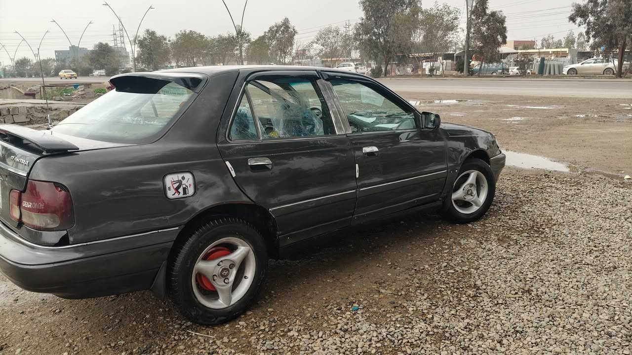 سلام عليكم النترا 1995 للبيع
مكينه جديه كير عادي خير من الله صدر خلفي امامي جديد كهربائيات كله شغاله تخم تاير جديد باتري جديد فرممات بلاديه ويل كب رياضي جديد سنويه لل 27 رقم بغداد شرط تحويل مكاني ديالى الغالبيه سعر 29 وبيه مجال 
***********
