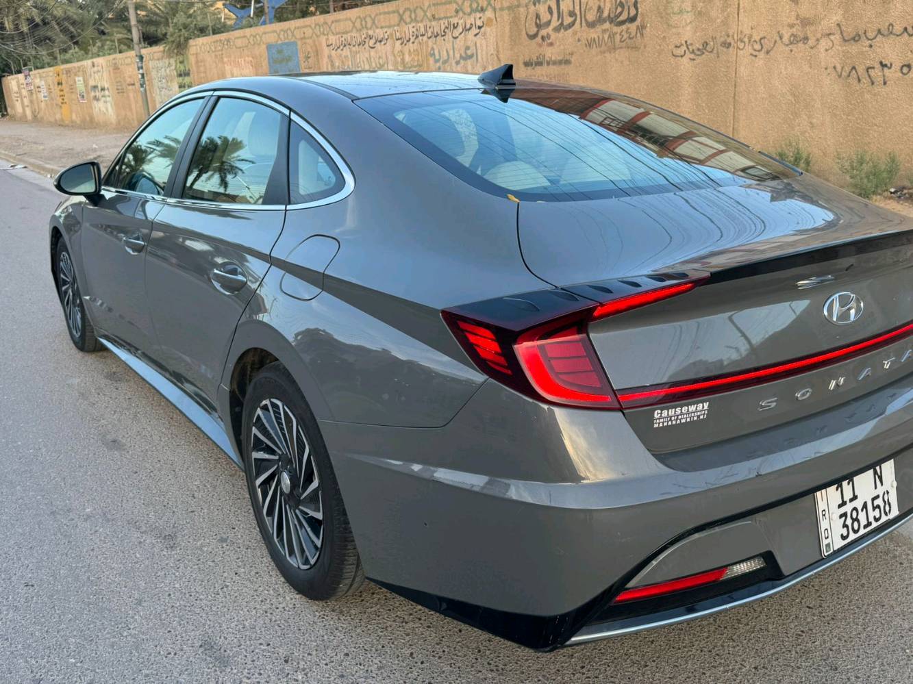سوناتا ٢٠٢١
ماشية ٥٦ الف كيلو وارد امريكي فول عدا الفتحة هايبرد /مكينة ٢٠٠٠ تنفس طبيعي 
نظام سستم سماعاتBose محيطي 
شفتات تبديل داخل كريمي كشنات تدفئة 
رقم بغداد حديث نافذة واحدة 
بيها بنيد وجاملغ بالوارد وبيها حادث ببغداد باب خلفي سكن و جاملغ خلفي موضح بالصور ومصلحة
دبل بصمة
السعر 158 ورقة وبيها مجال
المكان /بغداد السيدية
الرقم / ***********
