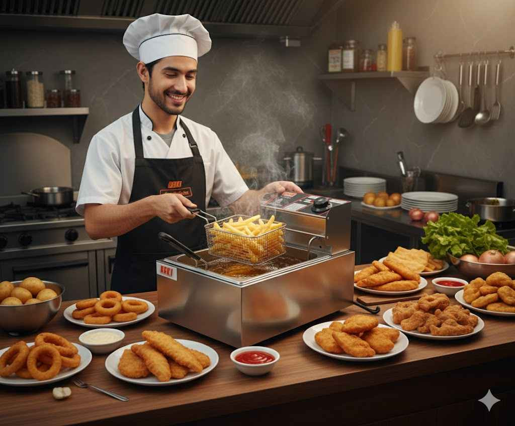 قلاية   الكهربائية – سعة 6 لتر 🔥

شغل نظيف، مقرمش، وسريع.. هاي القلاية هي الحل الأمثل للمطاعم الصغيرة، الأكشاك، أو حتى للبيت إذا عائلتكم تحب الأكل الجاهز والمكسبة.

✅ المواصفات والمميزات:
- سعة ضخمة (6 لتر): تكفي أكبر الوجبات دفعة واحدة.
- قوة جبارة (2500 واط): يحمى الزيت بلمح البصر وبدون انتظار.
- تحكم دقيق بالحرارة: من (60° إلى 200°C) مع مؤشر ضوئي للتشغيل.
- ستانلس ستيل أصلي: مقاوم للصدأ وسهل التنظيف جداً.
- أمان كامل: سلة بمقبض عازل، غطاء يمنع طفرات الزيت، ونظام حماية يطفي السخان إذا ماكو زيت.
- قاعدة مثقبة: تضمن توزيع الحرارة بالتساوي حتى الأكل يستوي من كل الجوانب.

💰 السعر في العراق: 65,000 دينار فقط!

📦 خدماتنا:
- ضمان استبدال وإرجاع حقيقي خلال 7 أيام من تاريخ الاستلام.
- توصيل لباب المنزل لكل محافظات العراق خلال 24 ساعة فقط!

للحجز والاستفسار، تواصل معنا الآن عبر الرسائل أو الاتصال على: ***********

#مطبخ_عراقي #تجهيزات_مطاعم #قلاية_كهربائية #توصيل_سريع #العراق #مشاريع_صغيرة #ريكي بغداد, العراق
