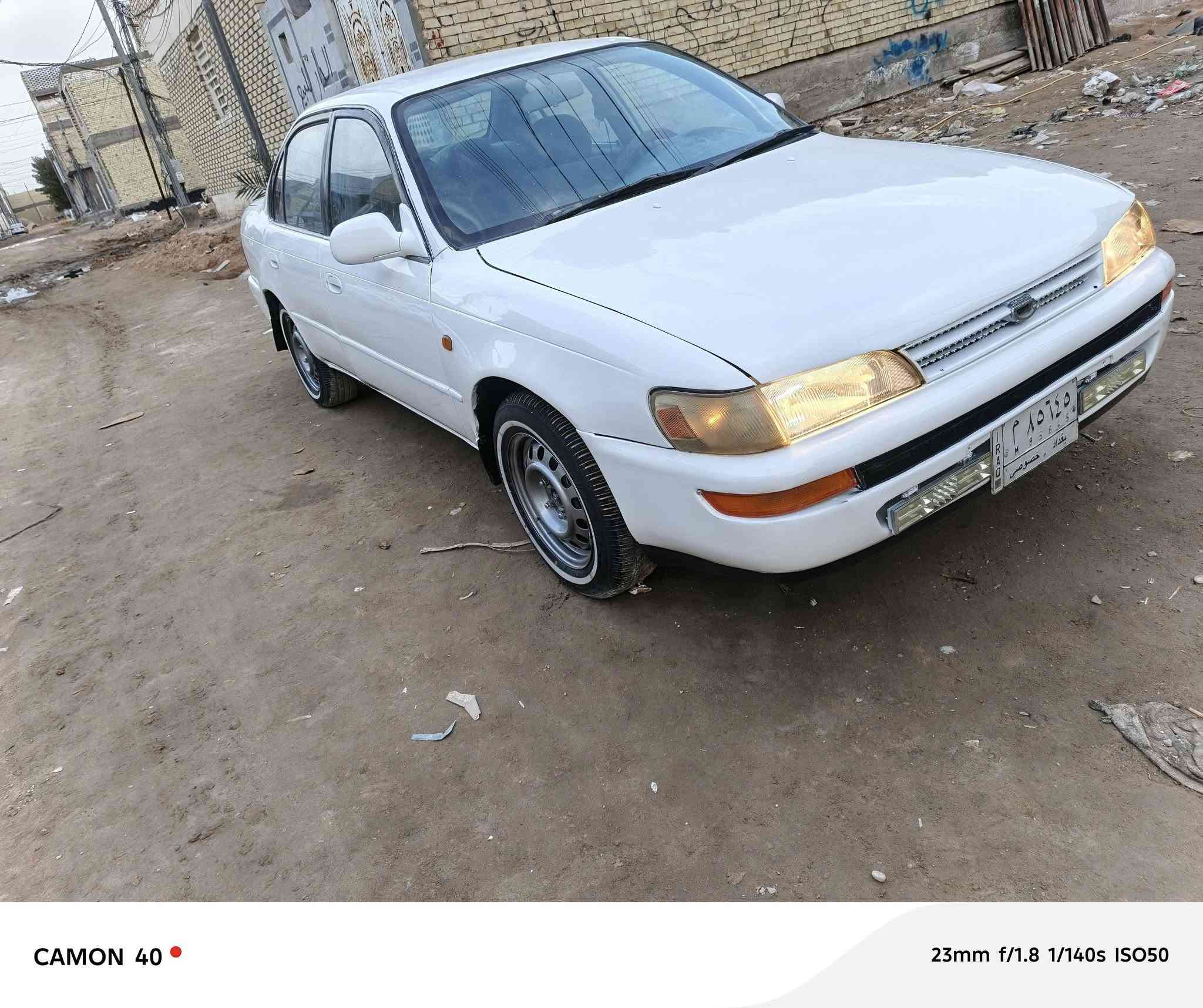 السلام عليكم كورلا موديل 93 رقم بغداد سنويه 2027 مكفوله من الكص والنقل الجثه ومن الضربه لقويه السعر 50 وبيه مجال مكان السياره نجف ***********4
