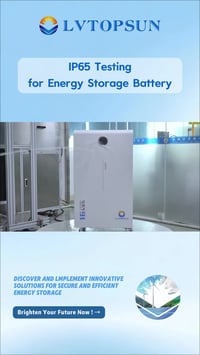 🚨بطاريات الأقوى بالعالم مع ضمان 10 سنوات 🚨  بطارية Lvtopsun الحديثة 16...