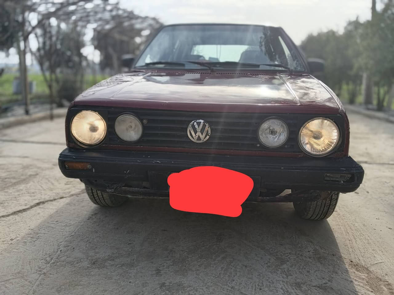 سلام عليكم البيع كولف موديل 1991 كاملة مشروع وطني بس سنويه صاقطه السعر 19 وبيه مجال العنوان كركوك التفسار علا هاذه رقم ***********
