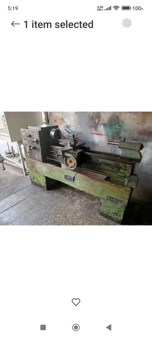 تورنه برازيليه طولها من العينه للسنتر تقريباً متر وربع ماطورها موجود 3 فيز الاصلي فقط بحاجة الى ربط الماطور والنقص الثاني ويل السنتر شغلته بسيطة ويدات تحويل الكير فقط سلايد نظيف 100‎%‎ البنگ نضيف جداً سعرها مليون و 100 الف ماكو هيج بس اريد ابيع مكانها بغداد كمب سارة 
رقم الهاتف ***********
