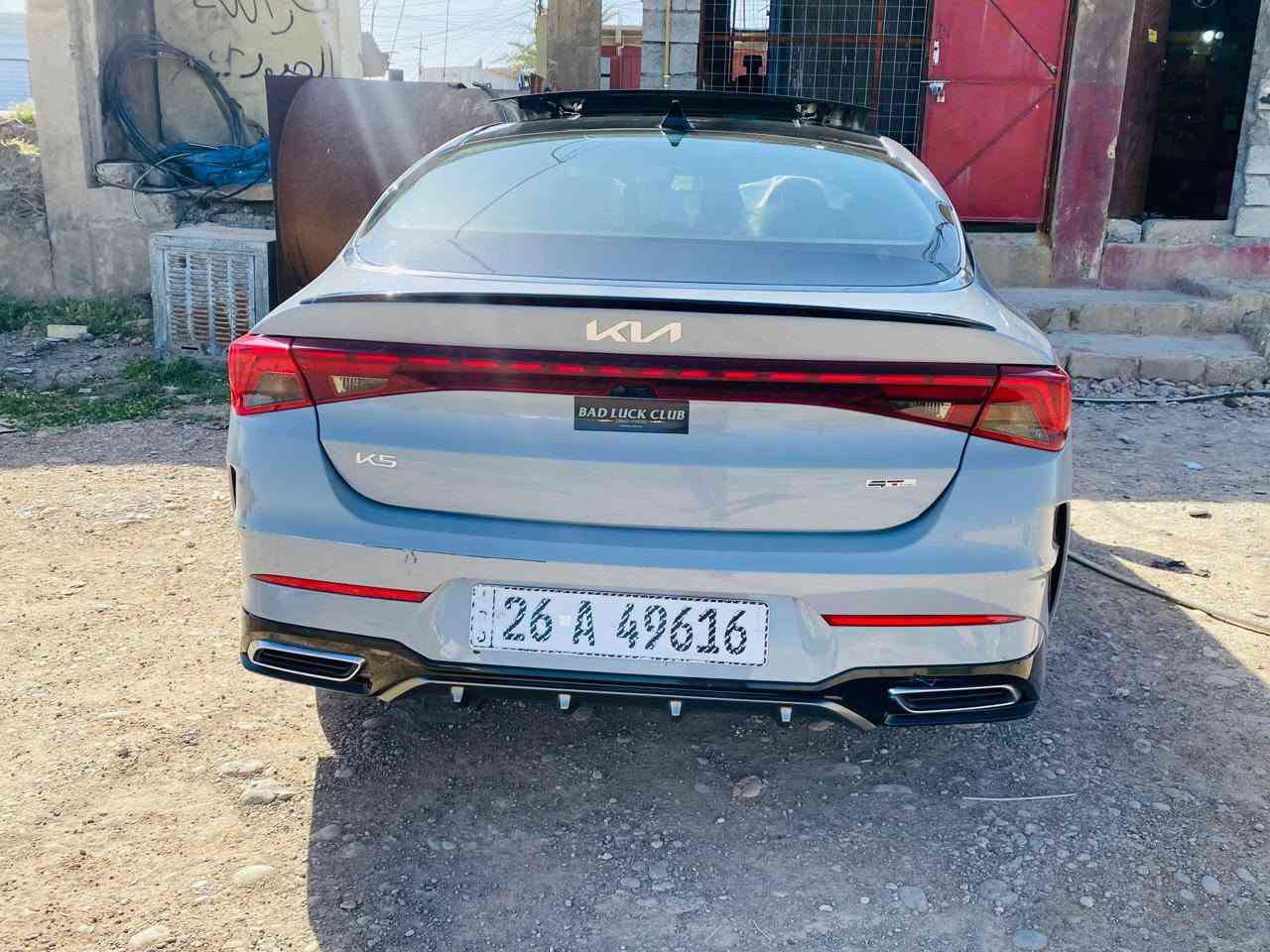 للبيع كيا كي فايف 2023  k5 GTLINE ✅
رقم صلاح الدين دولي بسمي 
السيارة موديل ٢٠٢٣ فول مواصفات 
                  مواصفات GtLine 
محرك تيربو

بصمه تشغيل +بصمه ابواب
شاشه ديجيتال حجم كبير 
رادار امامي وخلفي وجانبي 
توقف ذاتي
شاحن وايرلس
 تحديد مسار+مانع انزلاق
 كشنات لون احمر مميز
كراسي كهرباء
السيارة  وارد امريكي
الهاند بريك بصمه
اربع مودات قياده
الضرر 3 قطع جاملغ وباب وبونيد السعر155وبي مجال يرهم مراوس بسياره اقل سعرها دفتر وفرق نقد للاستفسار الاتصال ع الرقم 
*********** مكاني صلاح الدين قضاء الشرقاط
