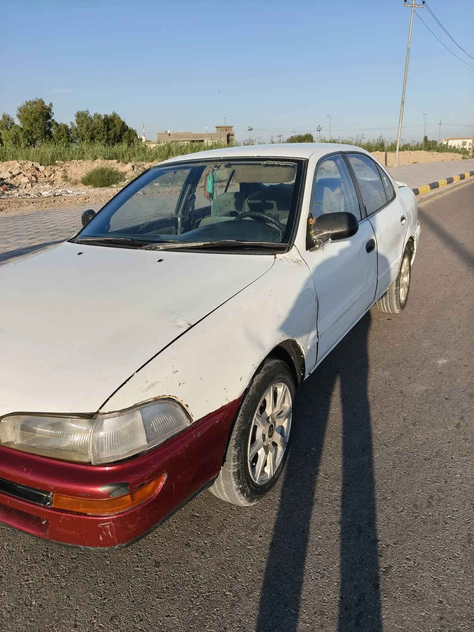 السلام عليكم
تويوتا سبرنتر موديل 92 بسمي سنوية لنهاية 27
محرك وكير مال حاوية جديدات 
صدر جاهز 
عنوان واسط عزيزية 
سعر 41 وبيهة مجال 
رقمي ***********
الغراض بأخر صورتين وية السيارة
