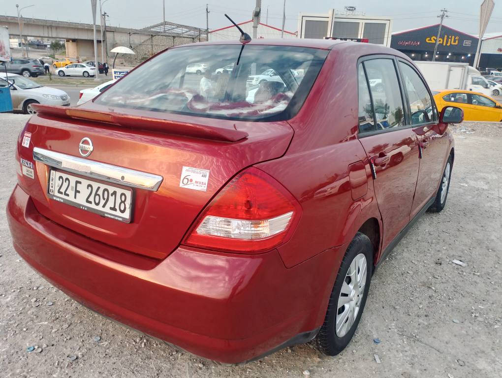 سياره للبيع نيسان فيرسا موديل 2010 سعر 78 مجال قليل عنوان كركوك *********** كركوك, العراق
