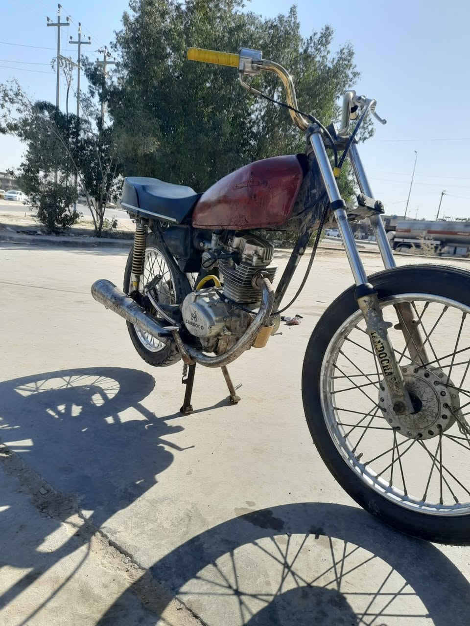 سلام عليكم دراجه اللبيع كلك لسعر 250
يراني موديل 202 🙂‎***********
