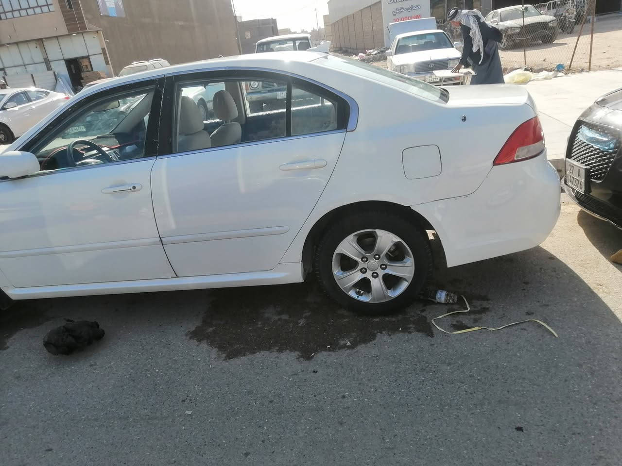 كيا اوبتيما ٢٠٠٩ خليجي اللون ابيض ثلجي رقم ذي قار بأسمي السياره..  العنوان.
ذي قار/الرفاعي.
كير ومكينه وتبريد شغال... 
السياره حسب فحص السونار
 معمرة...(بيهه تچيه) 
السعر. 82 وبيها مجال   ***********
