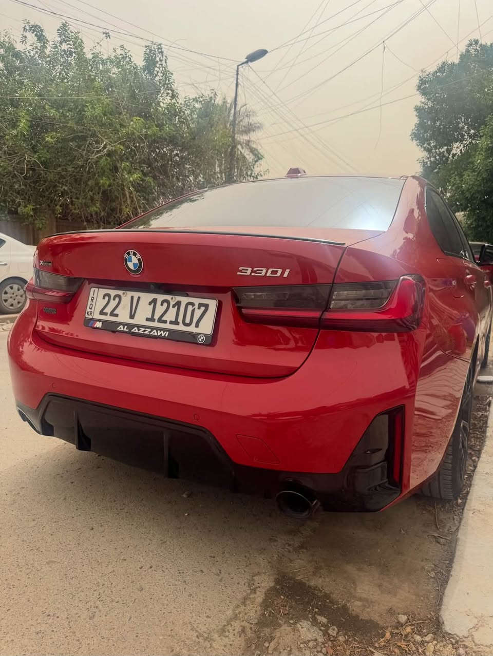 bmw 330i 2023
فول مواصفات✔️

محرك 2000 تون تيربو 
حادث جاملغ امامي العكس السائق ولباب الخلفيه بدون دواخل بدون ايرباك 
وشويه من جاملغ خلفي بارد بدون صبغ
سياره كامله بدون نقوصات 
شخطين بالبند تكحيل بدون صبغ
 السياره ماشيه 37 الف ميل
سياره باسمي  هزه وسنويه 2025

تفاصيل ودزلك سونر السياره 
***********
ولشراي يدلل منختلف ع سعر
