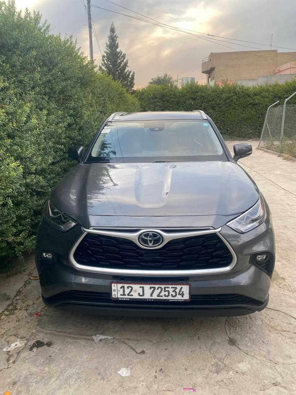 هايلندر للبيع – موديل 2024
 • الفئة: XLE (دخول جديد) سعر مناسب جداً 263 $
 • مسجلة باسمنا: ذوي الشهداء
 • التسجيل: رقم نينوى
 • رقم الشاصي مرفق
 • السيارة مشتراة مع المنشور

الملاحظات:
 • ضرر جاملغ وبنيد سابقًا
 • بعد الفحص تبيّن:
 • الجاملغ الخلفي
 • الباب الخلفي جهة اليمين
مصبوغات كلير من الخارج فقط

المواصفات:
 • كشنات جلد
 • تحكمات قيادة
 • محرك 4 سلندر تيربو
    •      نظام سبورت وأيكو 
هيثم العميري ***********
📞 للاستفسار: ***********
