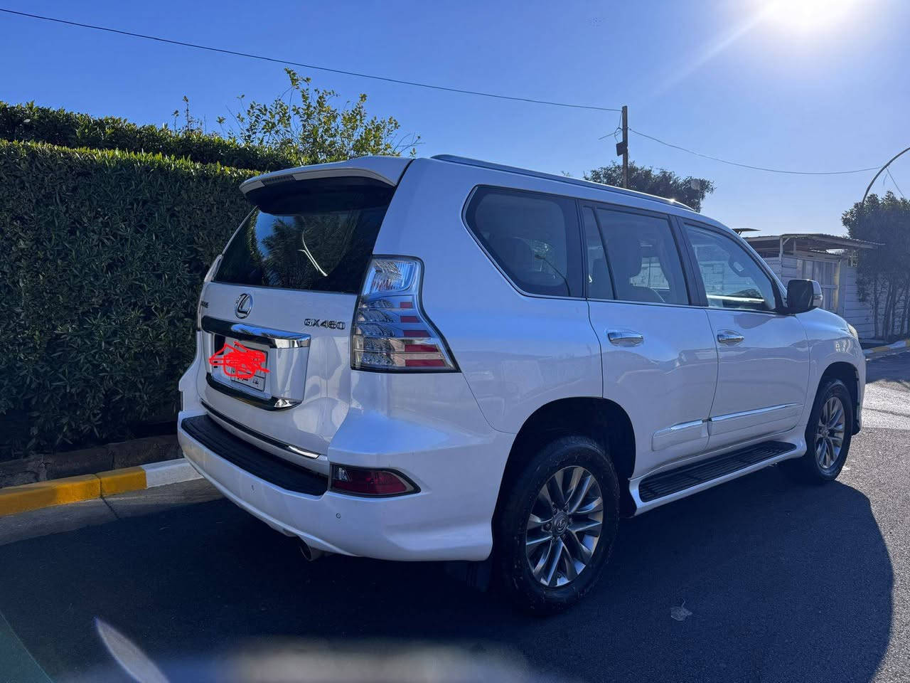 السلام عليكم اخوان
للبيع لكزز GX460 V8 موديل 2014

وارد : خليجي رقم بغداد

عداد : 148,500 KM

محرك و كير  وكهربائيات مكفول.

السيارة مكفولة من الصبغ والضربة فقط دعاميات مصبوغة

المواصفات : 

سياره داخل جوزي واسود 

جكات تصعد وتنزل السياره 

مري قلاب مع البك R

شاشات عدد 3 

رادار امامي + جانبي 

كشنات حار  +بارد + ثنين كراسي كهرباء الامامي + مقاعد الصف الثالث طوي كهرباء

كشن سايق خزن مموري 

اربع كامرات 360 درجه 

ستيرن كهرباء خزن + ستيرن تدفئ 

تشغيل عن بعد 

فتحه بل سقف بصمات عدد 2 

اعلى موصفات بال لكزز فول للاخير 1/1 

مكاني بغداد 

مكلف بالنشر ... صاحب السيارة تفاصيله اسفل 

Mohammed Ahmed Alzaidy 

رقم التلفون *********** 

سعر 35.000$ وبي مجال
