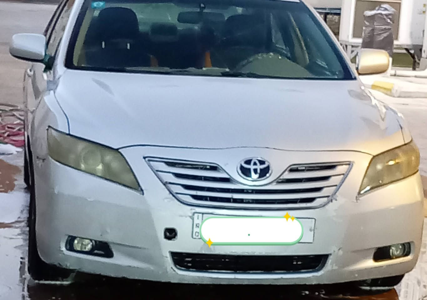 كامري 2007 خليجي 2400 السعر 62 $ مجال بسيط
التفاصيل
صبغ عام 
حادثها جنطه السونار مرفق
الصدر ٤٠ ٪
المحرك جيد
الكير يعمل بصوره طبيعيه ونقص نمره فقط 
رقم دولي نجف مميز  2056 
كل التفاصيل واضحه حتى مااتعبك
مكان السياره بغداد
***********
