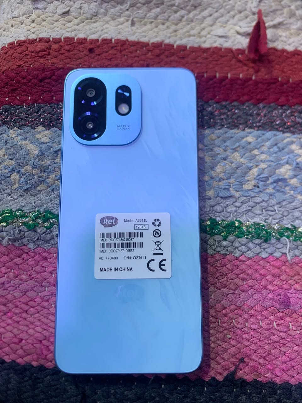 جهاز ايتل 100c
الذاكره 128
العشوائية 8
البطارية 5000
غراضه كامله السعر 120 بيه مجال بسيط يرهم بيع ومراوس


**إذا كنت صاحب هذا الإعلان وتريد حذفه لأي سبب، رجاءا أرسل رسالة إلى الدعم الفني**