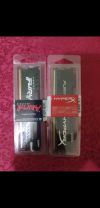متوفر رامات fury  ddr4 سرعة 3200  إلي يحب يتفضل خاص ع ماسنجر  او الإتص...