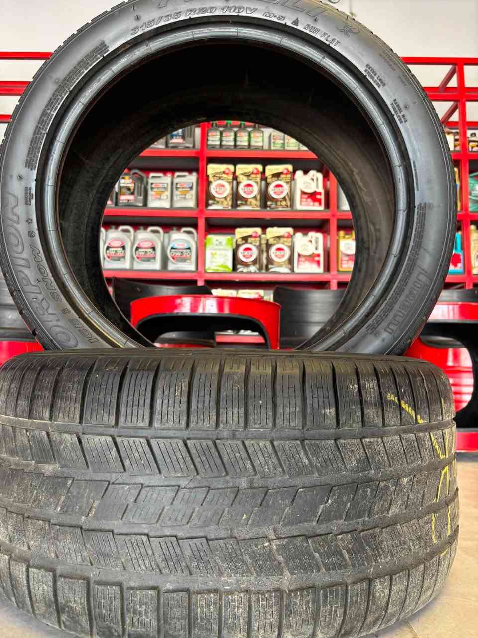 زوج اطارات  اخو الجديد بالة 
ماركة pirelli RUN FLAT بيرلي رن فلات 
القياس315/35/20 
صنع بريطاني
الموقع سامراء درايف سنترDrive center


**إذا كنت صاحب هذا الإعلان وتريد حذفه لأي سبب، رجاءا أرسل رسالة إلى الدعم الفني**