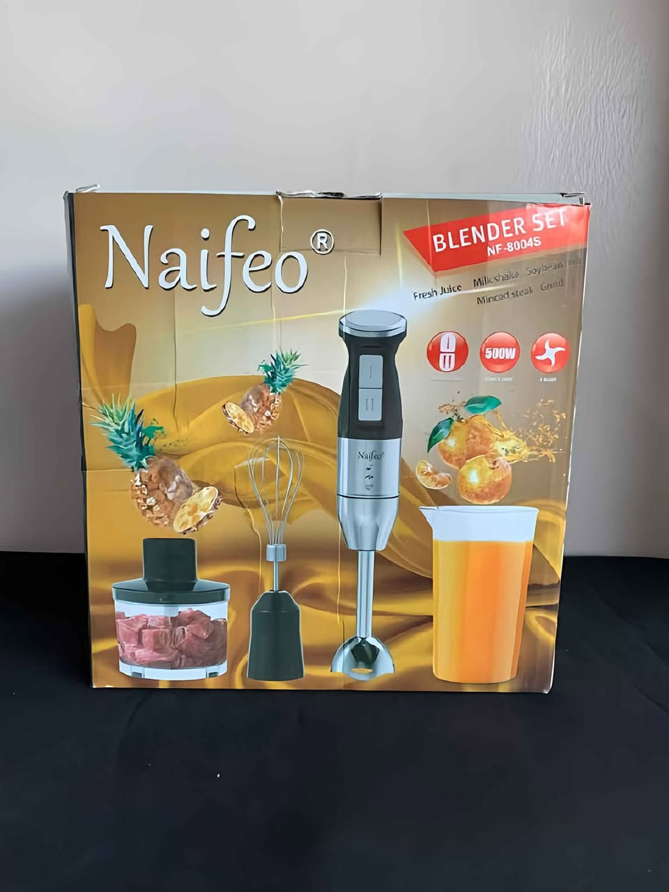 🔥 خلاط يدوي متعدد الاستخدامات - أداء احترافي في متناول يديك! 😊
خلاط يدوي متكامل بتصميم أنيق وأداء فائق، يأتيك بكل ما تحتاجه لتحضير أشهى الأطباق والمشروبات باحترافية وسرعة!
⸻ المواصفات الفنية:
-: محرك قوي بقدرة عالية يمنحك أداءً سريعًا وثابتًا ⚡️
- السرعات: تحكم بسرعتين لتناسب جميع احتياجات التحضير
- الملحقات:
- عصا خلاط ستانلس ستيل 🔪
- مضرب خفق معدني 🥚
- رأس خفق الرغوة ☕️
- وعاء فرم 🥗
- كوب قياس شفاف 📏
- المادة: بلاستيك عالي الجودة ومقاوم للصدمات مع لمسات نهائية معدنية فاخرة
- التشغيل: زر تحكم مريح مع تصميم مانع للانزلاق 👍
- التنظيف: تصميم سهل الفك لسهولة التنظيف 🧹
⸻ المميزات الإضافية:
- تصميم عصري وأنيق باللون الأزرق الداكن 💙
السعر: 20 الف 💸
التوصيل:
🚚 بغداد 3 الف
🚚 محافظات 5 الف
للحجز والاستفسار يرجى مراسلة الصفحة 📲 بغداد, العراق


**إذا كنت صاحب هذا الإعلان وتريد حذفه لأي سبب، رجاءا أرسل رسالة إلى الدعم الفني**