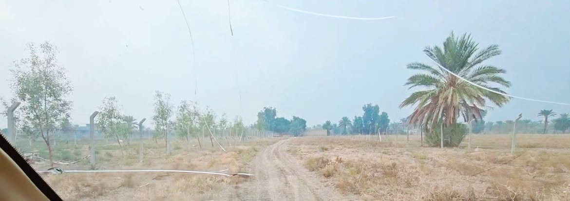 السلام عليكم دونم خلف الشعلة مقابل اثار عكركوف خلف المزرعة الموضحه بالصوره واجه 20 نزال 160 يرهم سكن اومزرعة للاستثمار تقريب 200 متر عن الشارع العام عقد 117 
سعر البيع 60 مليون يباع نصف دونم 30مليون
***********
