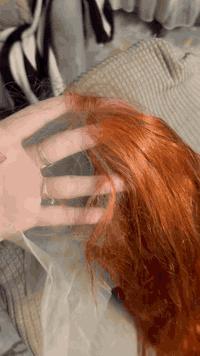 باروكة طبيعية • طول متر • شبكة كاملة