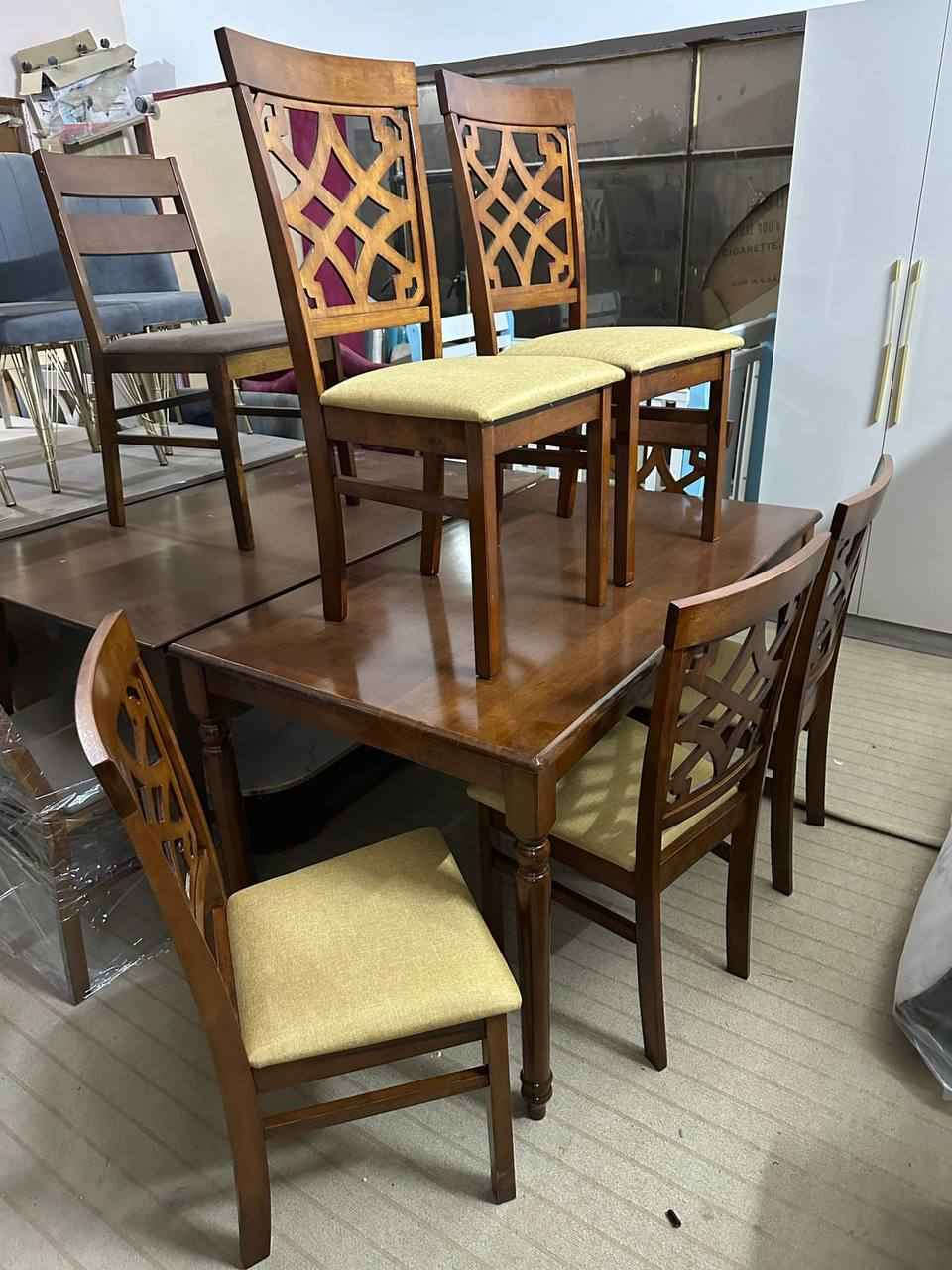 ميز طعام خشب زان صبغ حراري 
4 كراسي (120*70) 
6 كراسي (140*80) 
توصيل بغداد مجاني 
متوفر توصيل محافظات المدائن, بابل


**إذا كنت صاحب هذا الإعلان وتريد حذفه لأي سبب، رجاءا أرسل رسالة إلى الدعم الفني**