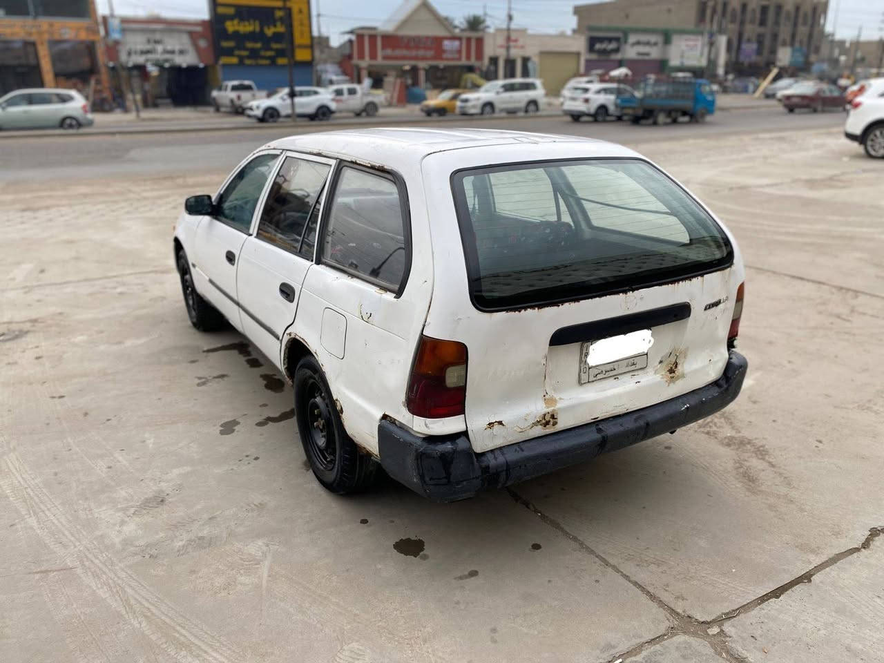 سلام عليكم.                                               كورلا ستيشن 96                                         بغداد محرك 1800                                      تبريد شغال ثلجج
محرك وكير مكفول  كير اوتو                          شاشه. كامره خلفيه سنتر الوك                              شاصي الغد مكفول                              
العنوان بغداد بلديات 
السعر  42 وبيها حق الجية 
*********** تواصل وتساب.
