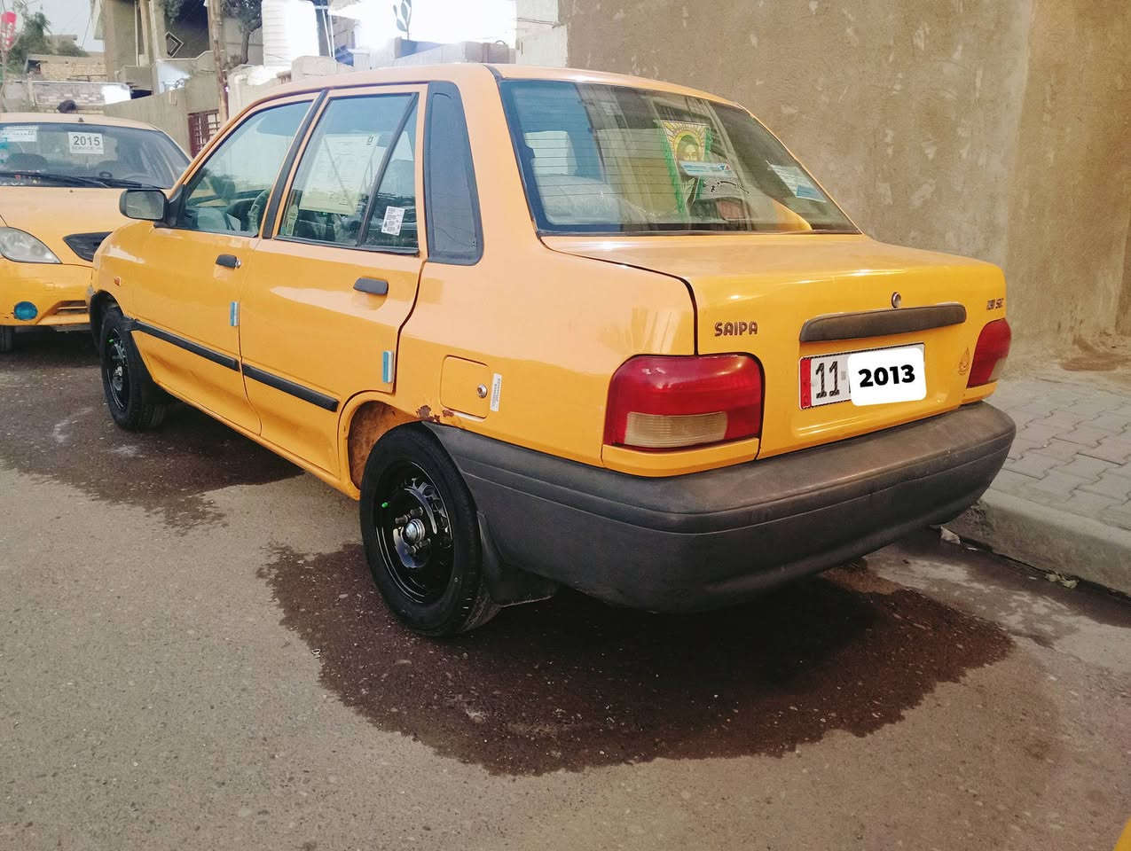 سلام عليكم
سايبه موديل 2013بلاديه 
بدون صبغ بدون تبديل كله بلادي شواصي بلادي محرك كير مكفول تخم تاير باتري صدر كهربائية كاملة رقم انكليزي مصفره هيئه وغرامه ***********
مكاني بغداد جسر ديالى القديم 
سعره34 قفله
