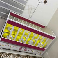 سرير طفل هزاز • نظافة ٩٥٪ • المسيب والسدة