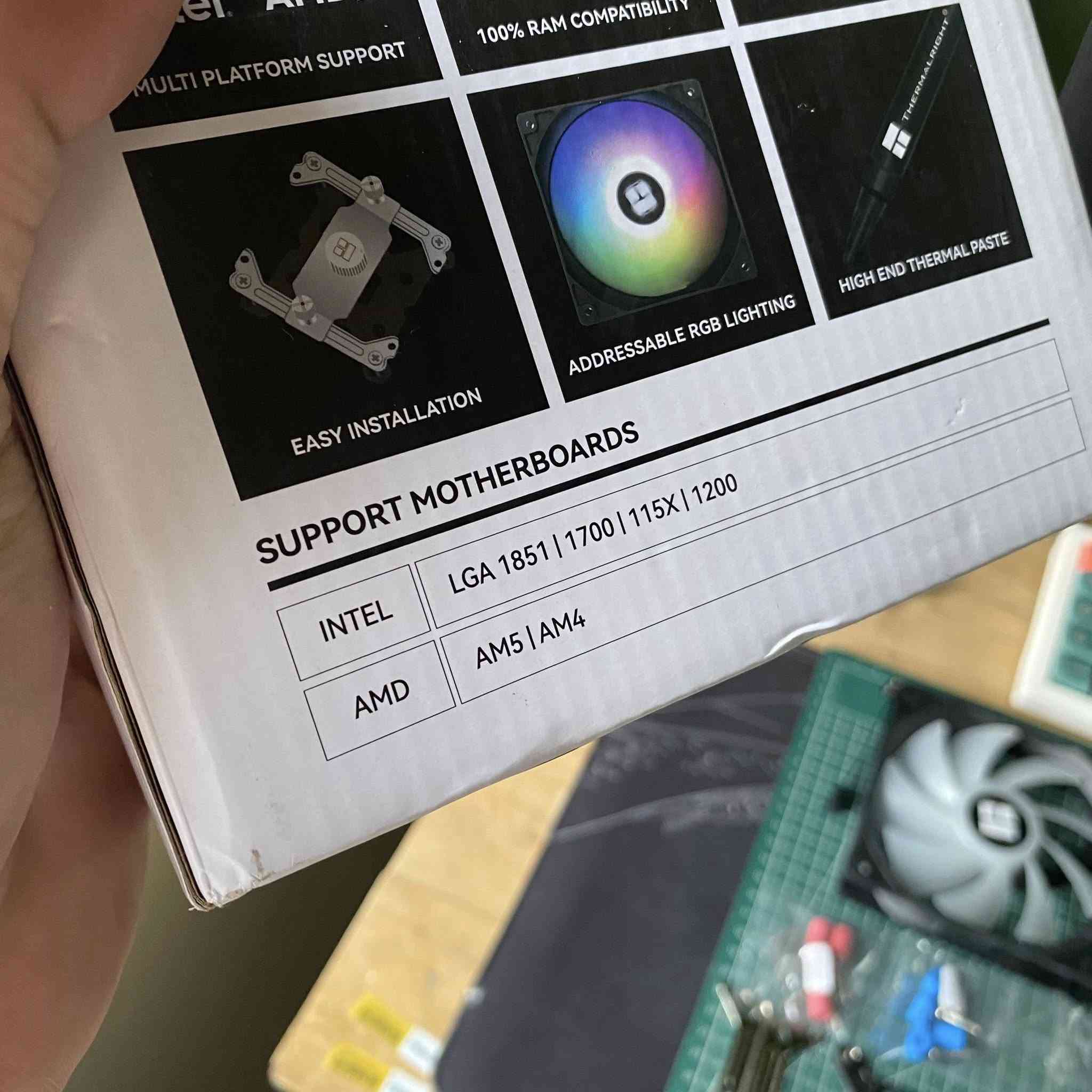 مبرد معالج  Thermalright ARGB 120

6 انابيب فان صامته

مستخدم شي بسيط يرهم للانتل و الرايزن كامل الغراض 

سعر 20 الف ✅

متوفر توصيل لكل المحافظات 5


**إذا كنت صاحب هذا الإعلان وتريد حذفه لأي سبب، رجاءا أرسل رسالة إلى الدعم الفني**