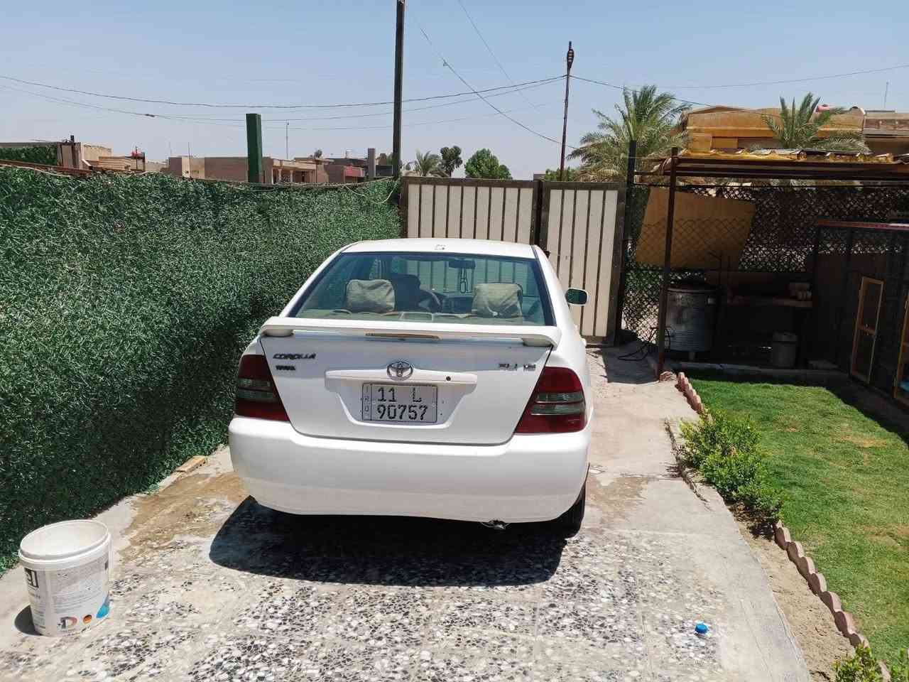 السلام عليكم
كورله البيع 

موديل 2004
محرك 1800
بسمي 

صبغ حزام 

محرك جديد هسه شادد ياباني أول تبديله دهن

تبريد ثلج ويه سويج

تخم تاير كلها شغاله رقم بغداد بسمي 

مكانها بغداد الغزاليه 

السعر 75 بيها مجال 

***********

