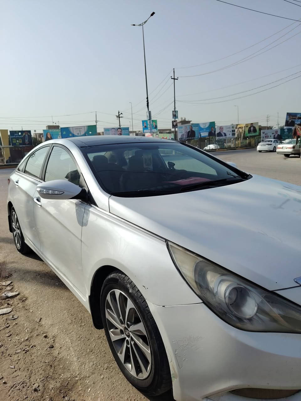 السلام عليكم سوناته موديل  ١١  خليجي البيع فول عد البصمه
مواصفات بنوراما طكتين تحكمات شاشه مري شفط  
مكينه ٢٤٠٠ خليجي ما مفتوحه رقم بغداد بسمي  مداور ثاني يوم 
الديوانيه قضاء الشاميه
***********
