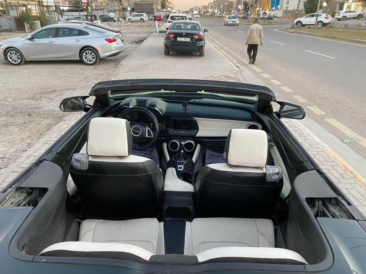 للبيع او مراوس كمارو ٢٠٢٠  rs  لون زيتوني مميز فول مواصفات كشف محرك ٦ سلندر كير اوتو حادثه جاملغ وبنيد بيه ٤ قطع صبغ  وتعمير  بل لغد سياره تخبل تخم تاير باتري تبريد ثلج رقم بغداد الجديد هزه جديده تحويل ثاني يوم السعر ١٣٥ وبيه مجال مكان بغداد حي الحسين *********** بغداد, العراق
