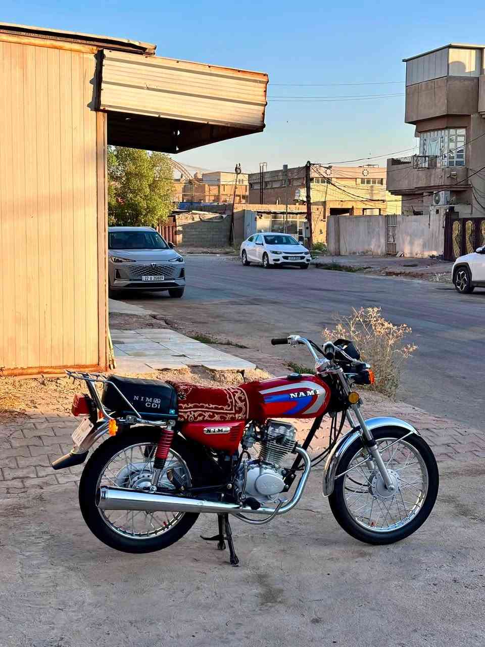 للبيع نامه امتياز ٢٠٢٦ دراجه كفاله عامه من المحرك ومن كلشي جديده بعده مابيه نقص اي شي 
مكاني بغداد الدوره السعر ٨٠٠ وبيه مجال ***********
