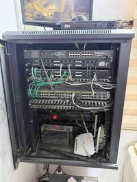 بغداد الكرخ • معدات شبكات • راك ١٥ يونت