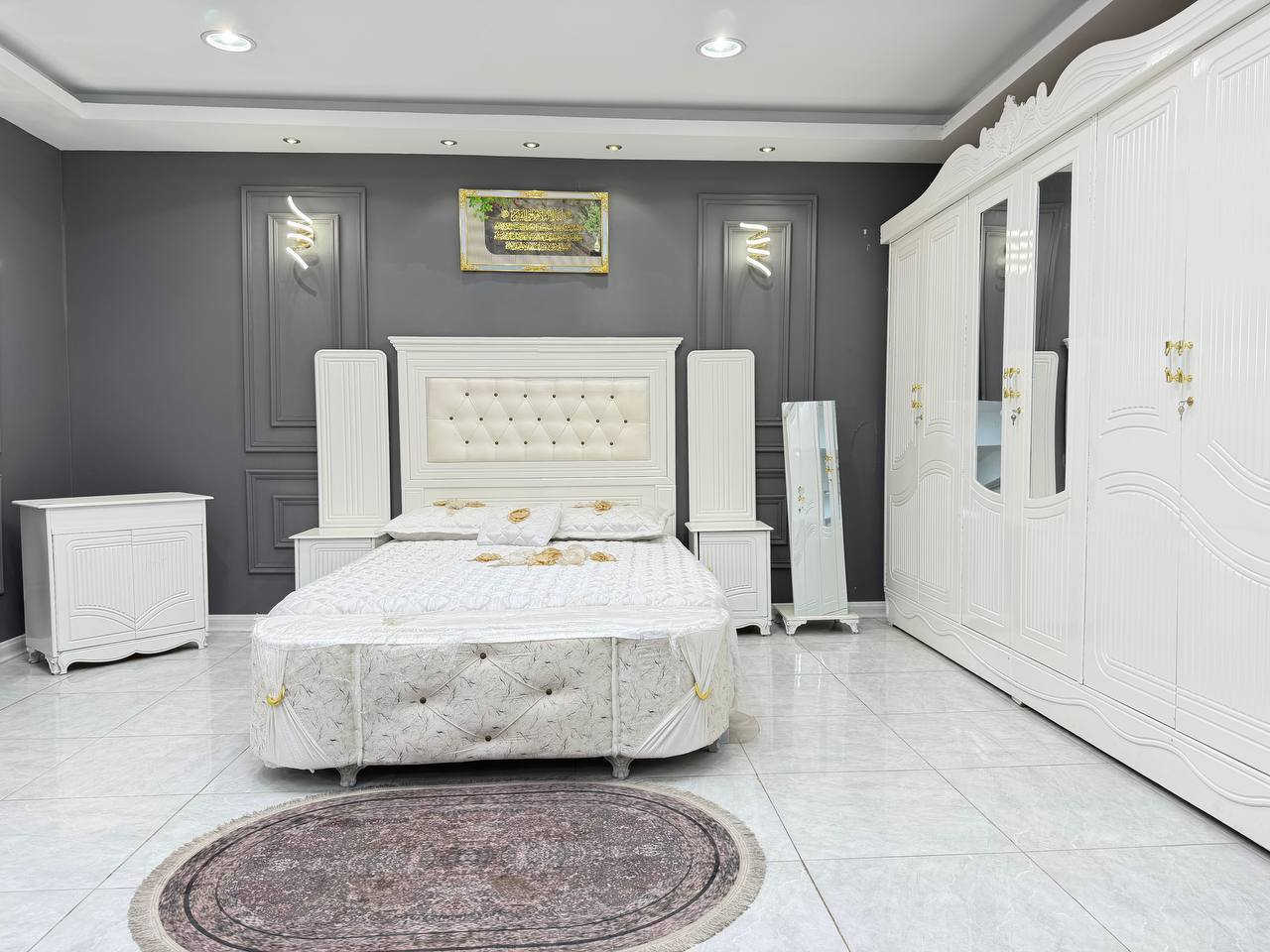 السعر // مليون فقط 😍
🔅تفاصيل الغرفة المرمري  ....

 خارج ٤ملم ام دي اف 🔺
وداخل صاج ٣ملم 
صبغ حراري  درجة اولى 

عدد القطع  ٧ قطع 😍
🔺1 //جرباية  قياس  ١٦٠ × ٢٠٠ 
🔺//ميز جانبي ايسر قياس ٥٠
🔺2// وميز  جانبي  قياس ٥٠
🔺3// زاوية ارتفاع مترين عرض ٨٠
🔺4// وميز بلازمه  
🔺5//وميز مراية ارتفاع مترين عرض ١٢٠
🔺6// وكنتور ٦ باب  ارتفاع مترين و١٥ طول ٣ متر و١٥

القطعه الثامنة حسب الطلب شازلون
سعرها ٥٠ الف ❤️

(توصيل مجاني مركز بغداد )
التوصيل يشمل الشد مجاني 🔥
(اطراف ٥٠)
باقي المحافضات حسب البعد
شازلون سعرها ٥٠ الف
شازلون مخزن ٧٥ الف


**إذا كنت صاحب هذا الإعلان وتريد حذفه لأي سبب، رجاءا أرسل رسالة إلى الدعم الفني**