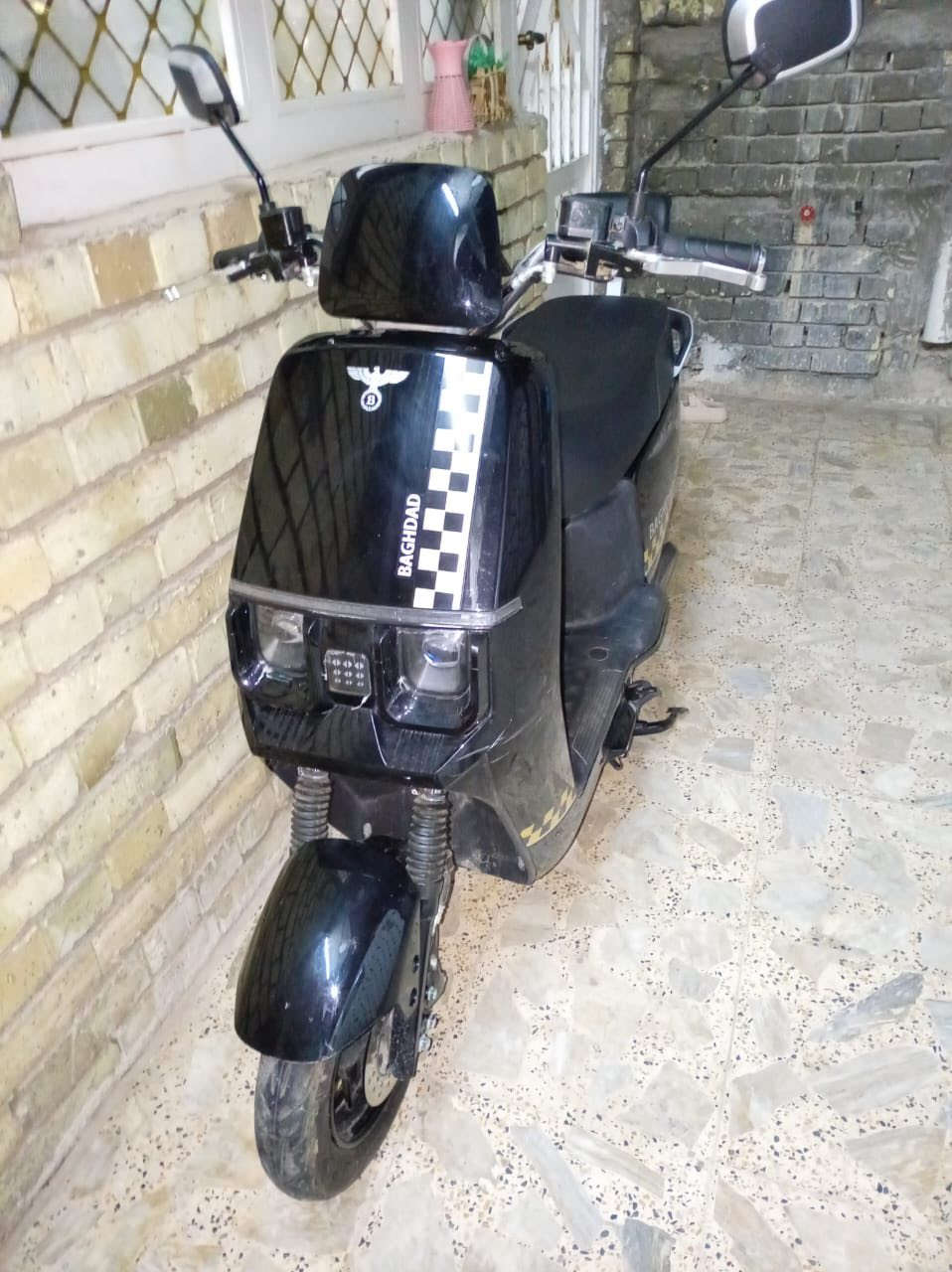 سلام عليكم  دراجه شحن البيع دراجه جديده مامستعمله هواي ٦بطاريات جدد نضام D+Rمكان بغداد جسر ديالى القديم *********** السعر ٨٧٥
