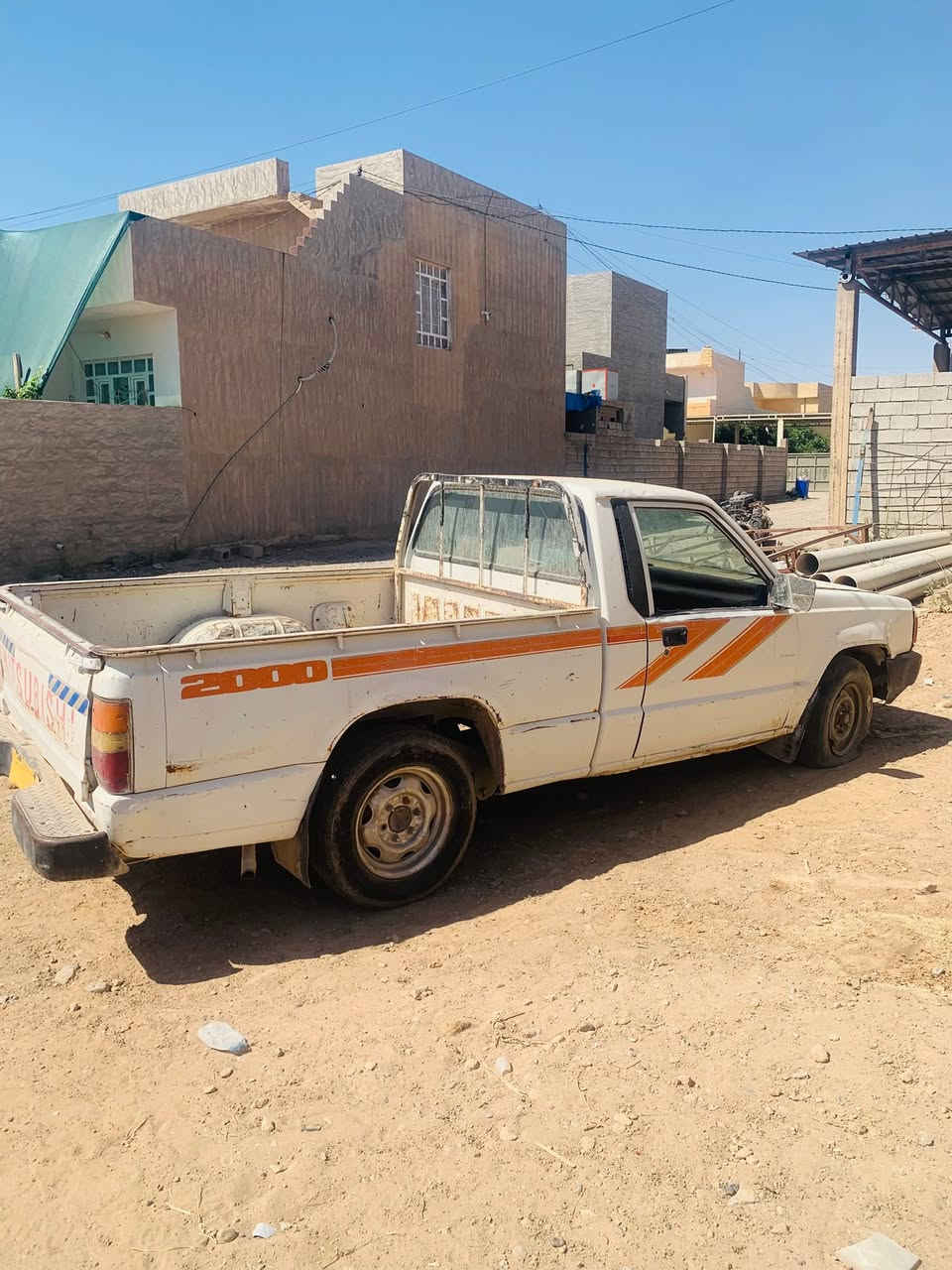 من رخصة الادمن 
بيك اب مسيوبيشي موديل 88
رقم ديالى 
كاملة السيارة جاهزة مكفولة من كير و محرك مجفت جديد 
والسيارة ما مصبوغة 
ملاحضة السيارة عمرت محركها قبل شهر 

للاستفسار اكثر  اتصل على الرقم 
***********
