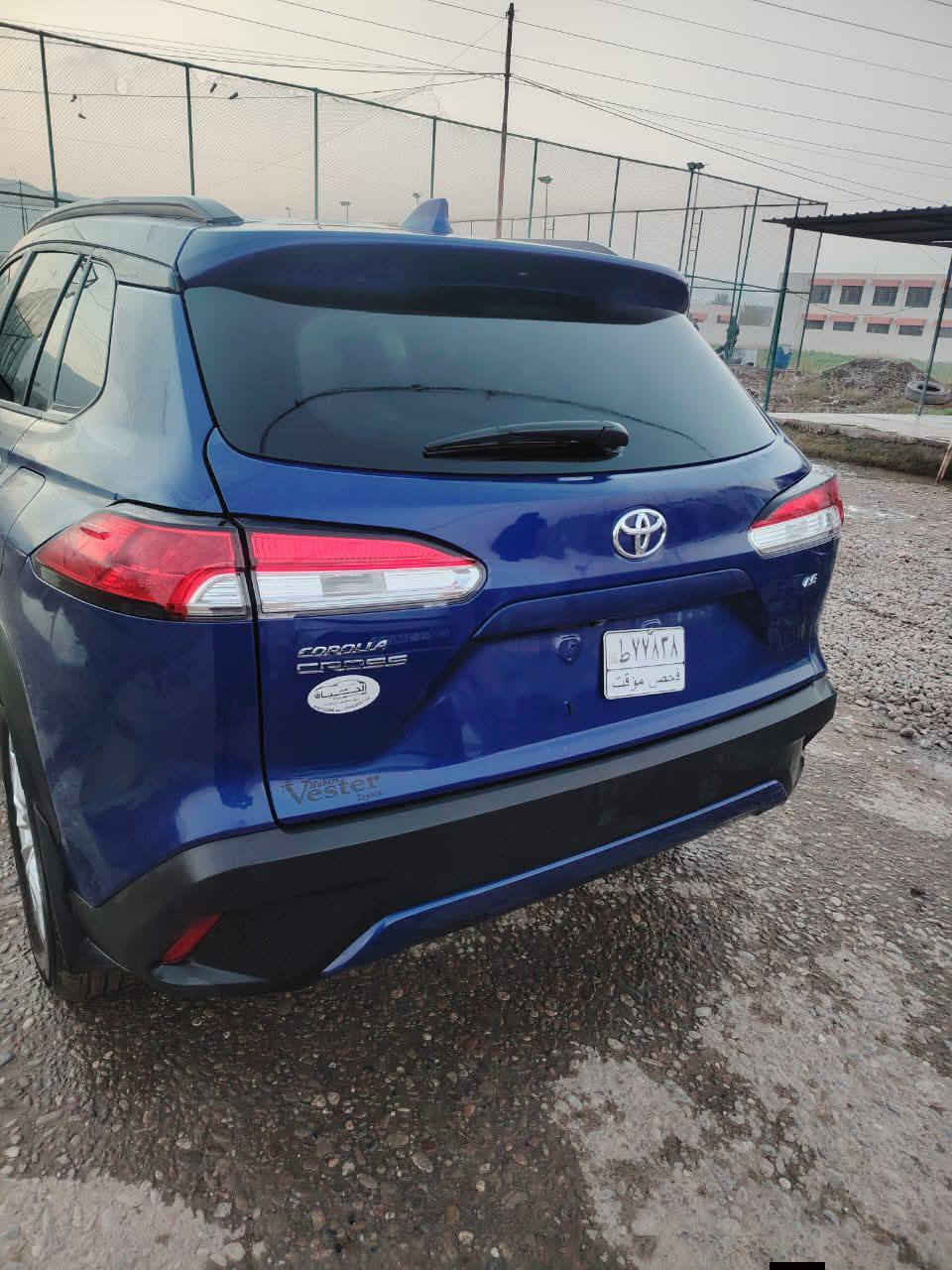 السلام عليكم
كورلا كروس 2024
لون ازرق
مواصفات LE
بصمه
رادارات جانبيه 
السعر 175
وبيها مجال بسيط
ويرهم مقدمة دفتر والباقي بلشهر أو مده
الضرر بونيد مبدل
بدون دواخل
 ماشيه 23الف
منفيس بأسمي
المكان الزاب قرية اصبيح
للاستفسار الاتصال على***********
